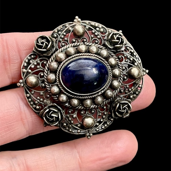 Vintage Peruzzi silver brooch - Picture 1 of 4